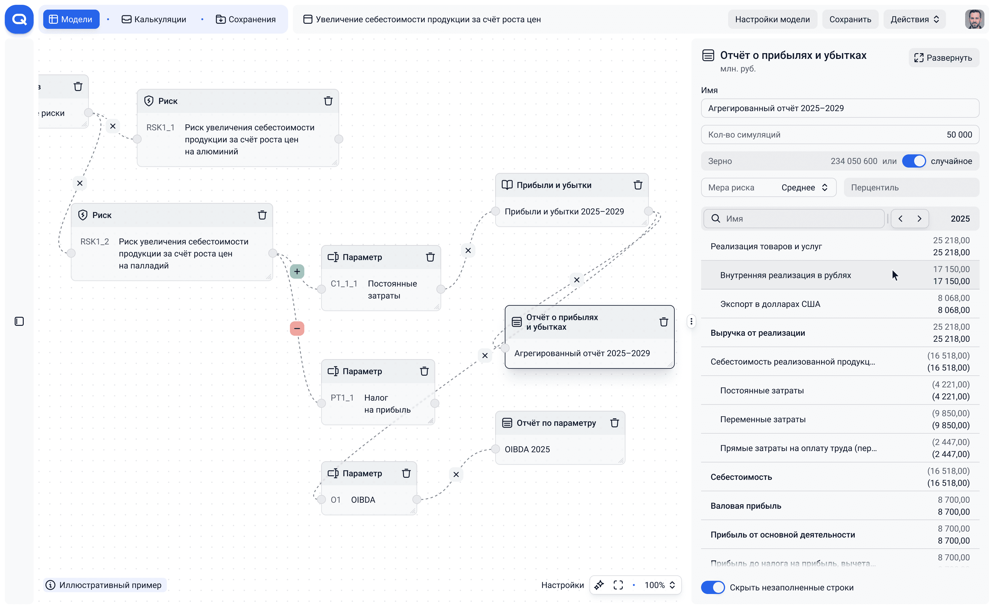Технические особенности QuantSync Risk Analysis
